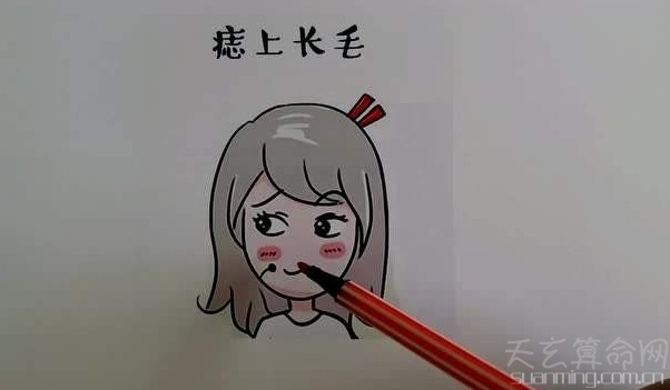 黑色的痣长毛有哪些含义  黑色的痣长毛是福气的象征